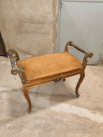 Panca - Panchetta - Sgabello - Stile Luigi XVI