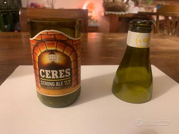 Bottiglia birra Ceres tagliata