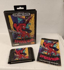 Genesis Sega 1991 - Gioco Spiderman con FUMETTO
