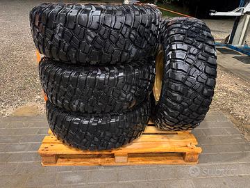 4 gomme e cerchi BFGOODRICH mud terrain