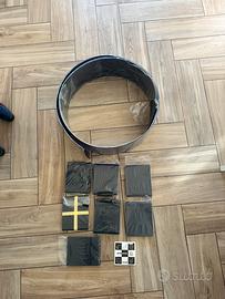 Kartell Bookworm blu (7 reggilibri - 3,2 m)