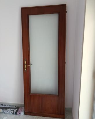 Porta legno e vetro 