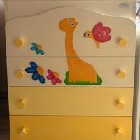 Cassettiera Azur per cameretta