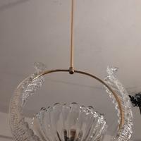 Lampadario Barovier anni '40 perfetto funzionante