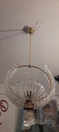 Lampadario Barovier anni '40 perfetto funzionante