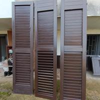 veneziane persiane in legno varie misure esterno