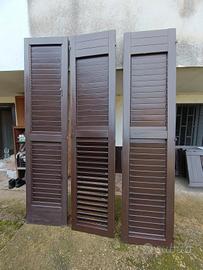 veneziane persiane in legno varie misure esterno