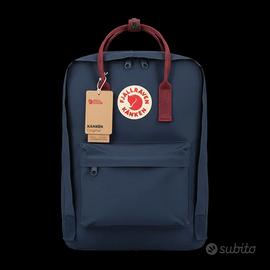 zaino Fjallraven Kanken Blu e Rosso/Bordeaux