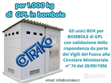 BOX per bombole GPL