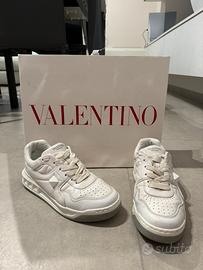 Valentino SNEAKER LOW-TOP ONE STUD IN NAPPA (40)