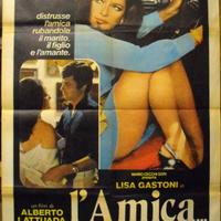 L'amica Lattuada Gastoni Sorel 1969 poster 100x140