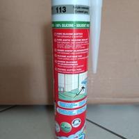 silicone acetico grigio Mapesil