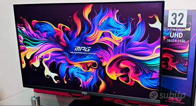 MSI MPG 321URX QD-OLED, 31,5 " UHD 4K, 3840 x 2160