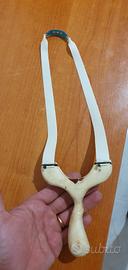 Fionda Artigianale in legno di Carrubo