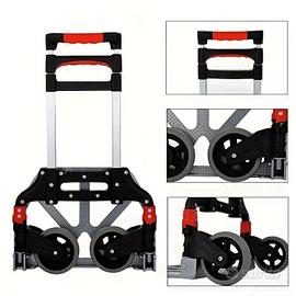 Carrello Portapacchi Portatutto Pieghevole