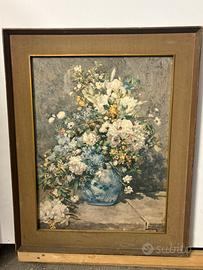 Riproduzione Renoir Bouquet di fiori 55x70