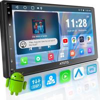 Autoradio 2 DIN con OBD, CarPlay senza fili