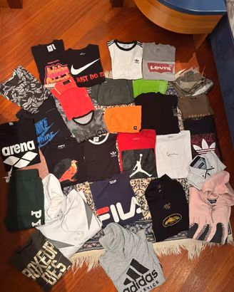 Mega Set Lotto Uomo ~30 Pezzi: Nike,Adidas,Jordan.