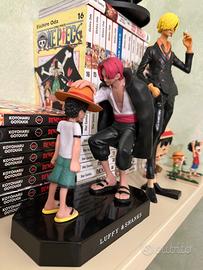 Action figure one piece shanks e rufy