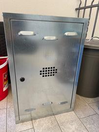 cassetta contatore gas 400x600x240mm Acciaio zinc