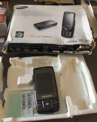 D3581NN-Cellulare Samsung SGH-D880 con scatola