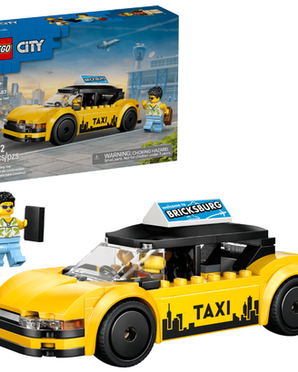 LEGO® CITY 60487 TAXI GIALLO 5+ ANNI 122 PEZZI