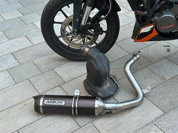 Scarico finale marmitta Arrow KTM Duke 125