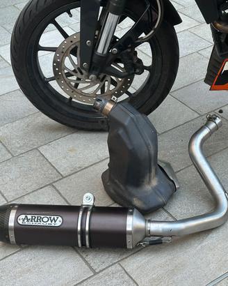 Scarico finale marmitta Arrow KTM Duke 125
