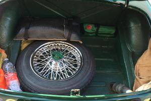 auto mg b spyder 12/1962