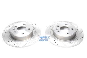 DISCHI FRENO FORATI E SCANALATI PER ALFA ROMEO