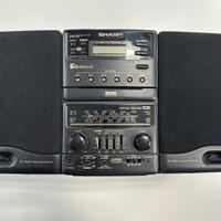 Stereo radio cd cassette SHARP