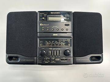 Stereo radio cd cassette SHARP