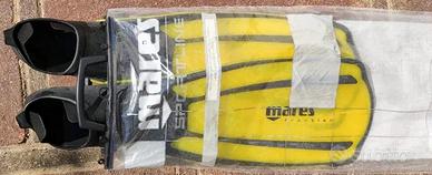 Pinne Mares 40-41 Snorkeling Sub Gialle Ottime