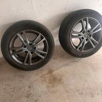 cerchi lega Mak + gomme Michelin 