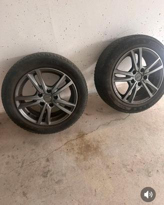 cerchi lega Mak + gomme Michelin 