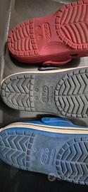 Crocs 3 paia in buono stato