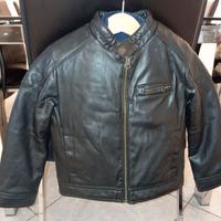 giacca finta pelle bimbo imbottita