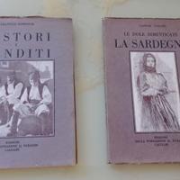 2 x LA SARDEGNA e PASTORI E BANDITI 1930 d'epoca