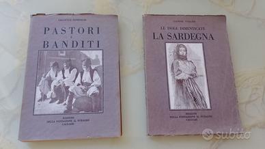2 x LA SARDEGNA e PASTORI E BANDITI 1930 d'epoca