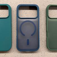 3 Cover Iphone 17 Pro + 2 vetri schermo