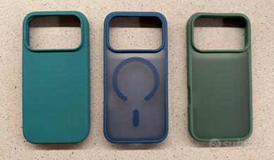 3 Cover Iphone 17 Pro + 2 vetri schermo
