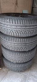 Gomme invernali Hankook 225/50 R17 con cerchi MAK