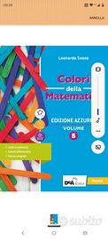 Colori della matematica ed. azzurra vol. 5