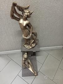 Trofeo di calcio marmo e ottone