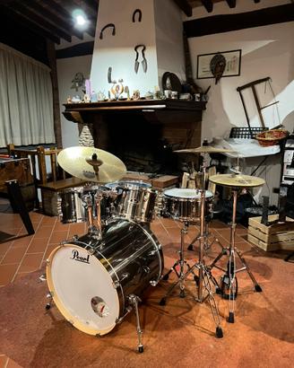 Batteria Pearl Export Standard G. Silver