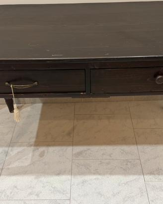 Buffetta antica restaurata in legno