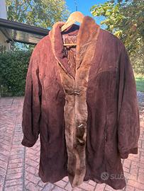 Giacca Vintage in pelle scamosciata anni ‘70