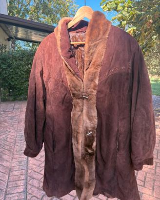 Giacca Vintage in pelle scamosciata anni ‘70