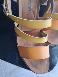 Sandali comodi vera pelle 