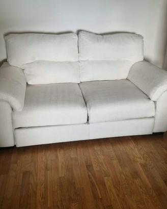 Divano letto Poltronesofà "Vallalta" bianco latte